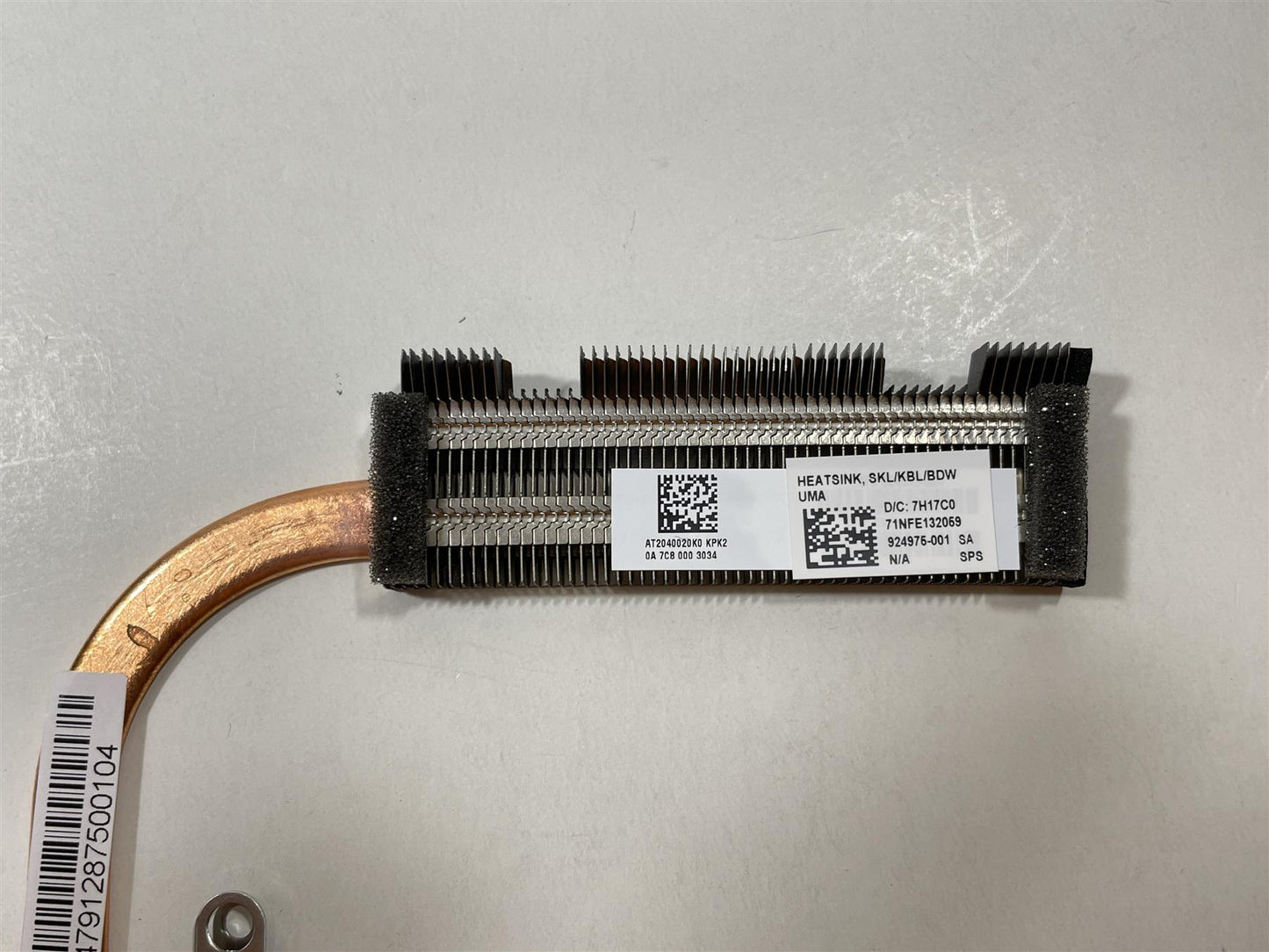 HP 15-BS 15-BW Notebook 924975-001 UMA CPU Processor Heatsink Cooler Cooling NEW