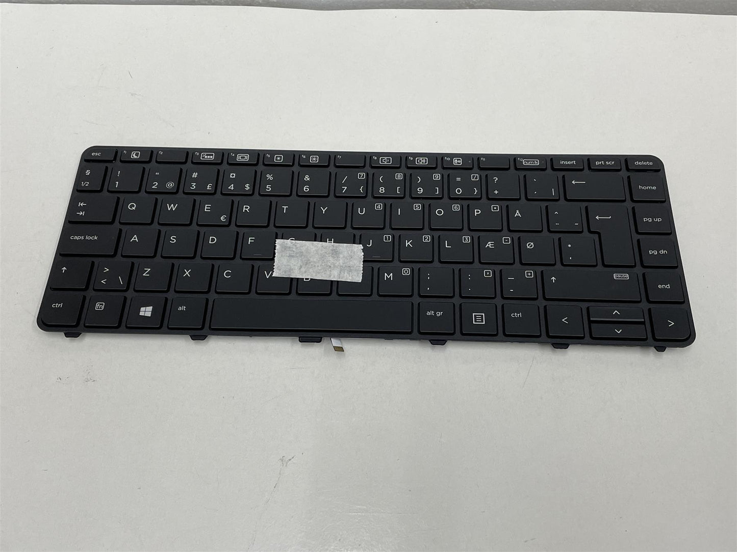 HP ProBook 640 645 G2 G3 840801-081 Keyboard Denmark Danish DP BL 14 DEN