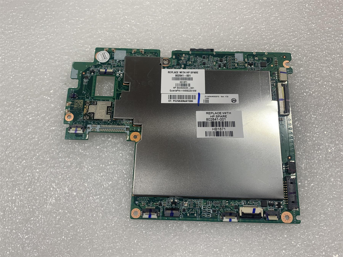 HP Pro Tablet 10 EE G1 802841-001 Intel Z3735F Motherboard 2GB Ram 16GB eMMC NEW