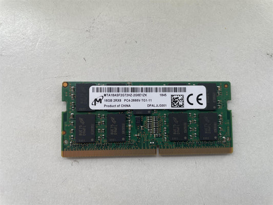 For HP 913800-001 Micron 16GB DDR4 2666V MTA18ASF2G72HZ ECC Server Ram Memory