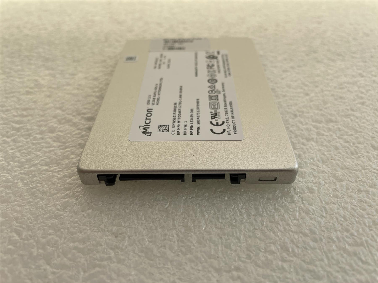 For HP 861193-001 Micron 1300 2.5 512GB MTFDDAK512TDL SSD Solid State Drive NEW