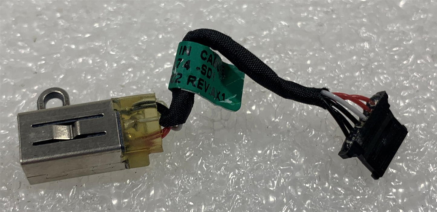 HP Pro x2 612 G1 766608-001 DC Power Input Connector Socket Jack with Cable NEW