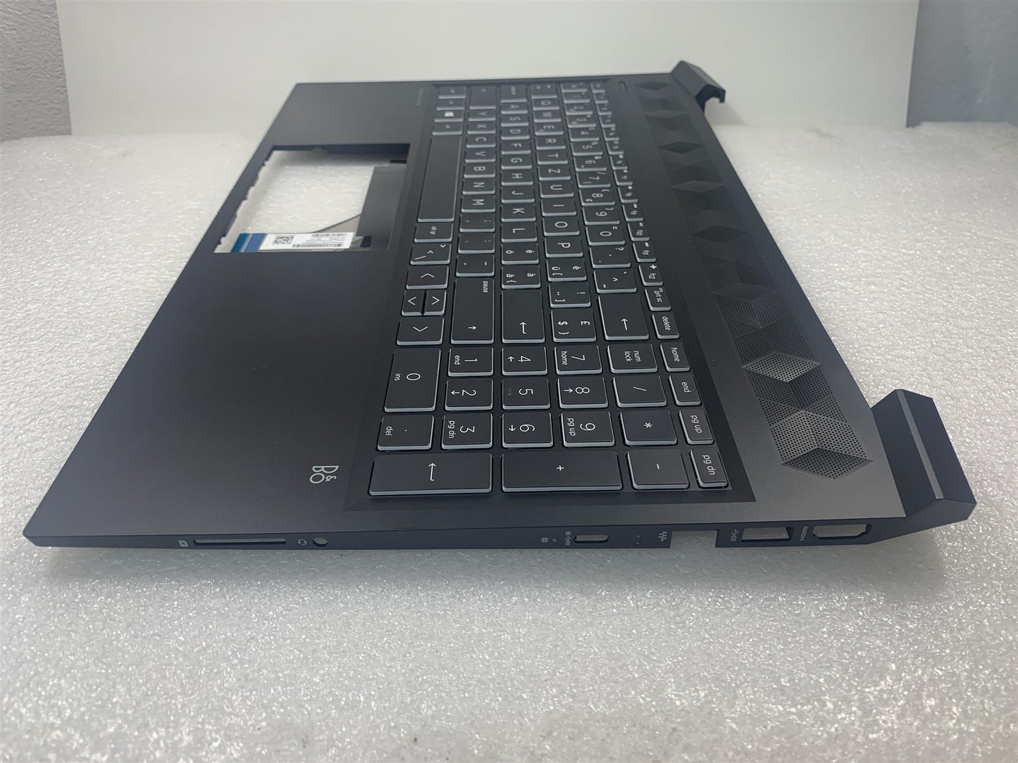 HP Pavilion 16T-A 16-A M09283-BG1 M02040-BG1 Swiss Keyboard Switzerland Palmrest