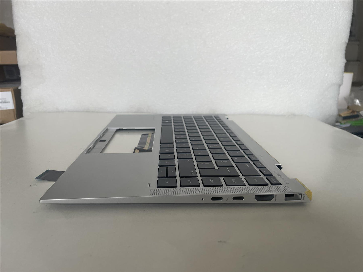 For HP EliteBook x360 1040 G7 M16932-BB1 Palmrest Top Cover Keyboard Hebrew NEW