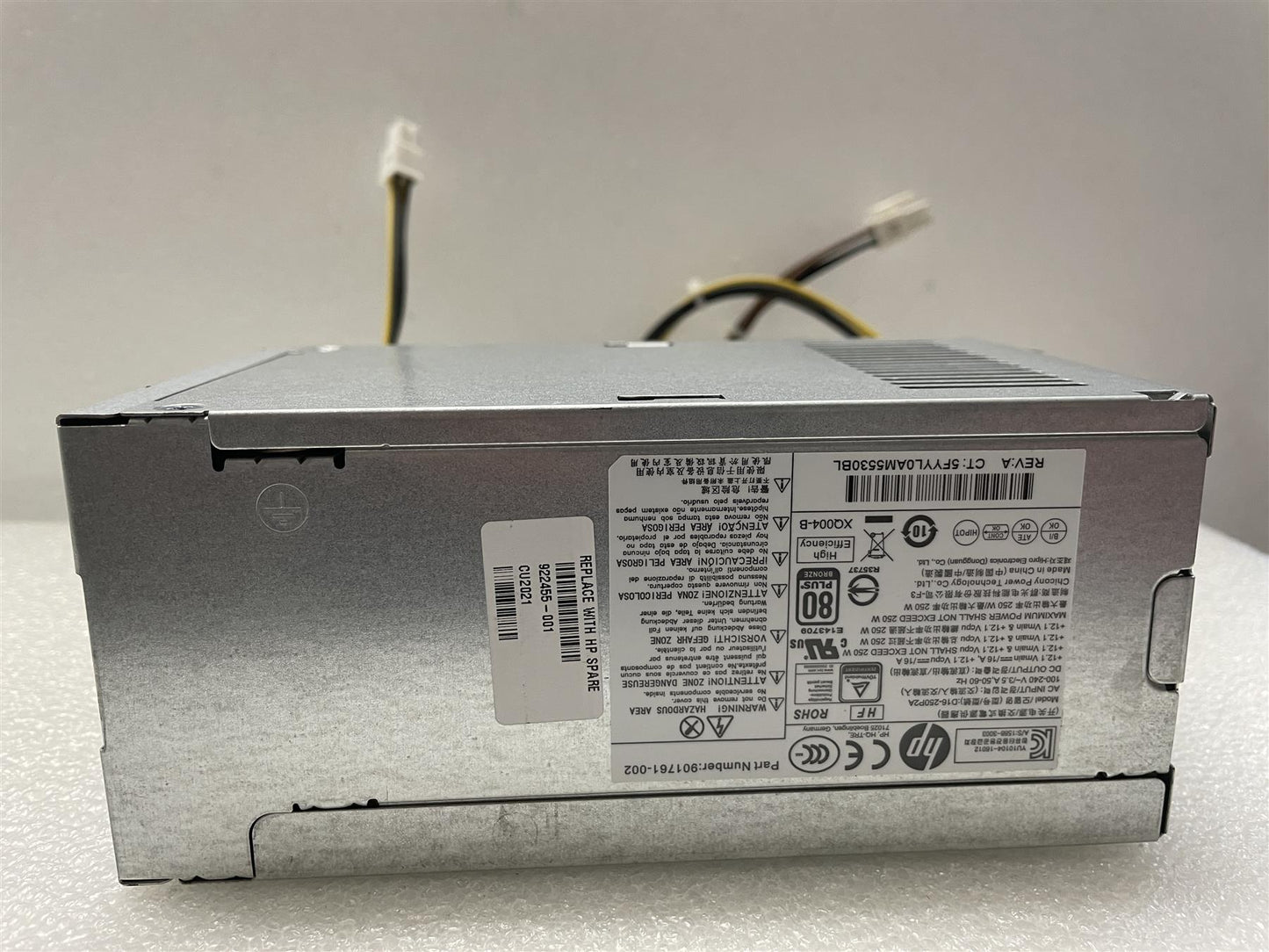 For HP 922455-001 Power Supply Unit PSU 901761-002 250W D16-250P2A 12V NEW