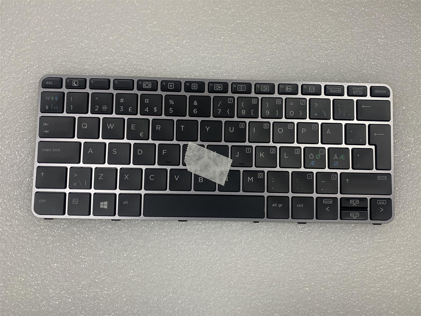 HP EliteBook 720 725 820 828 G3 G4 826631-DH1 Danish Finnish Norwegian Keyboard