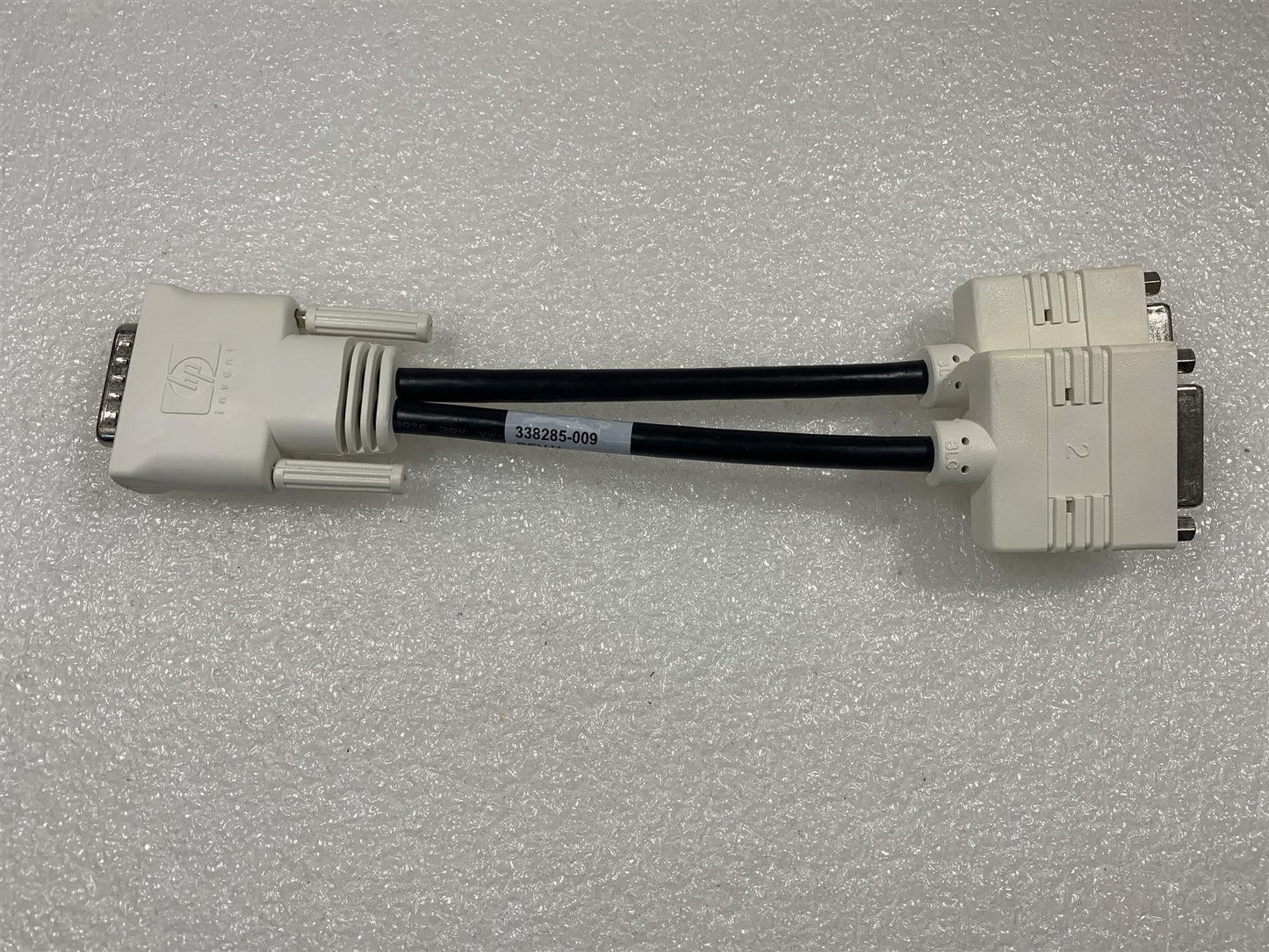 HP 463024-001 Y DMS-59 DVI Dual-head Connector Cable 1 Male 2 Female SPLITTER