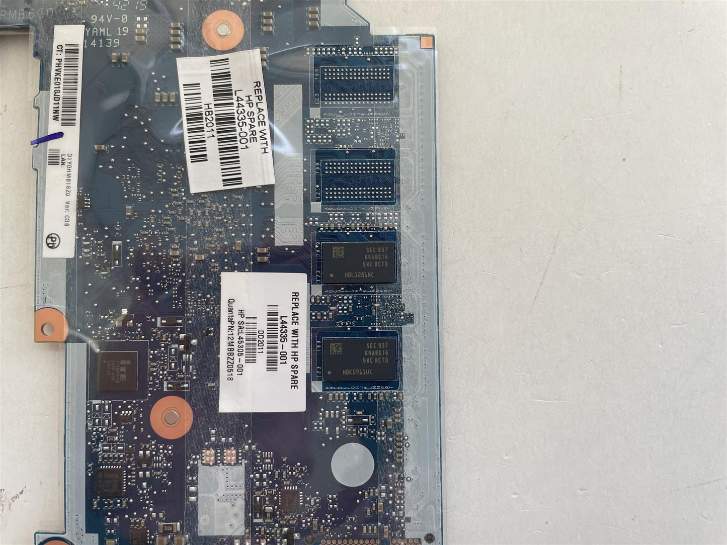 For HP L44335-001 Motherboard UMA Cel N4000 4GB 64GeMMC