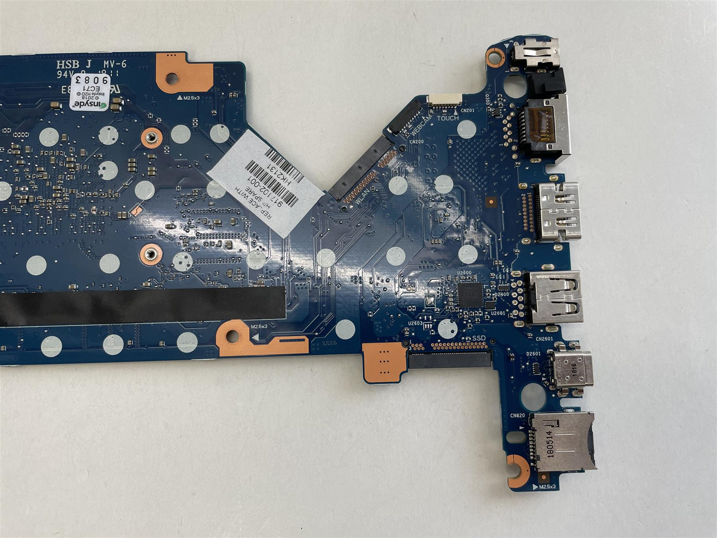 HP ProBook x360 11 G1 EE Motherboard 917102-001 UMA Cel N3350 4GB 64GeMMC System Board Mother Board Main Board Main Board