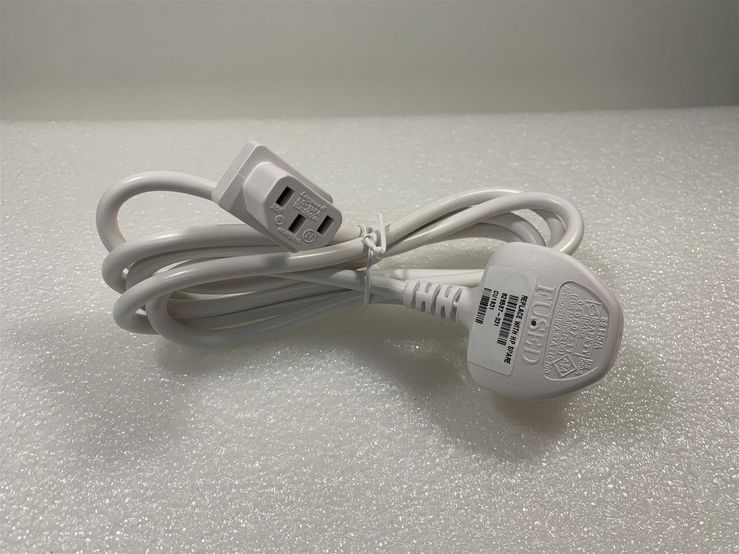 HP Sprout Pro by HP23 826587-031 Power Cord Cable 040607-11 100613-018 White NEW