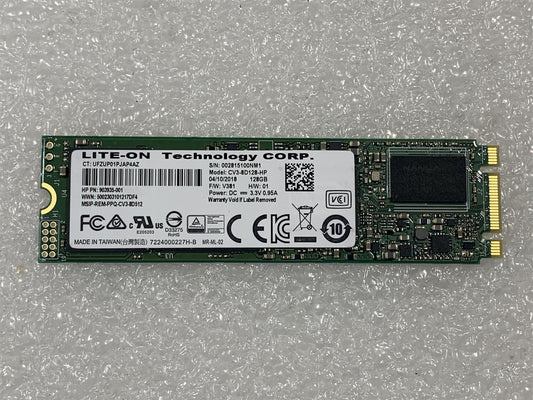 HP 938801-855 903935-001 Lite-ON SV3-8D128-HP 128GB SSD m.2 SATA Genuine NEW