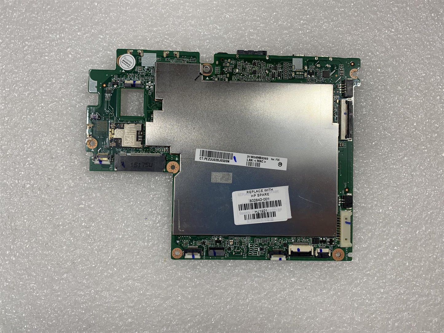 HP Pro Tablet 10 EE G1 802842-001 Intel Z3735F Motherboard 2GB Ram 32GB eMMC NEW