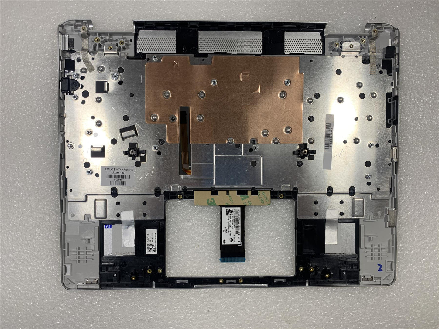 HP Chromebook x360 12B-CA 12V-H L73244-031 L76683-031 English Keyboard Palmrest