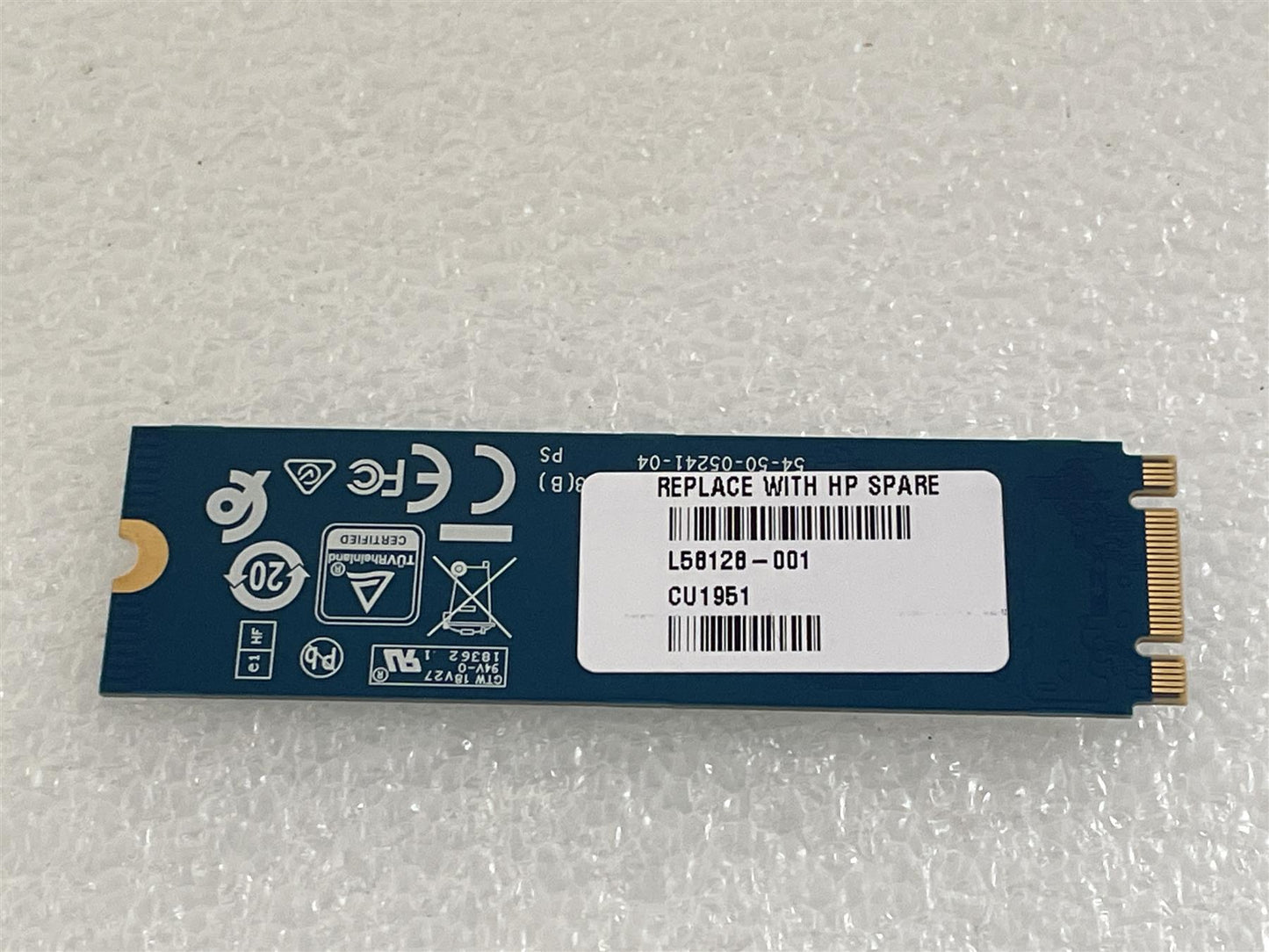 HP L58128-001 Western Digital 256GB SN520 NVMe SSD M.2 2280 Solid State Drive