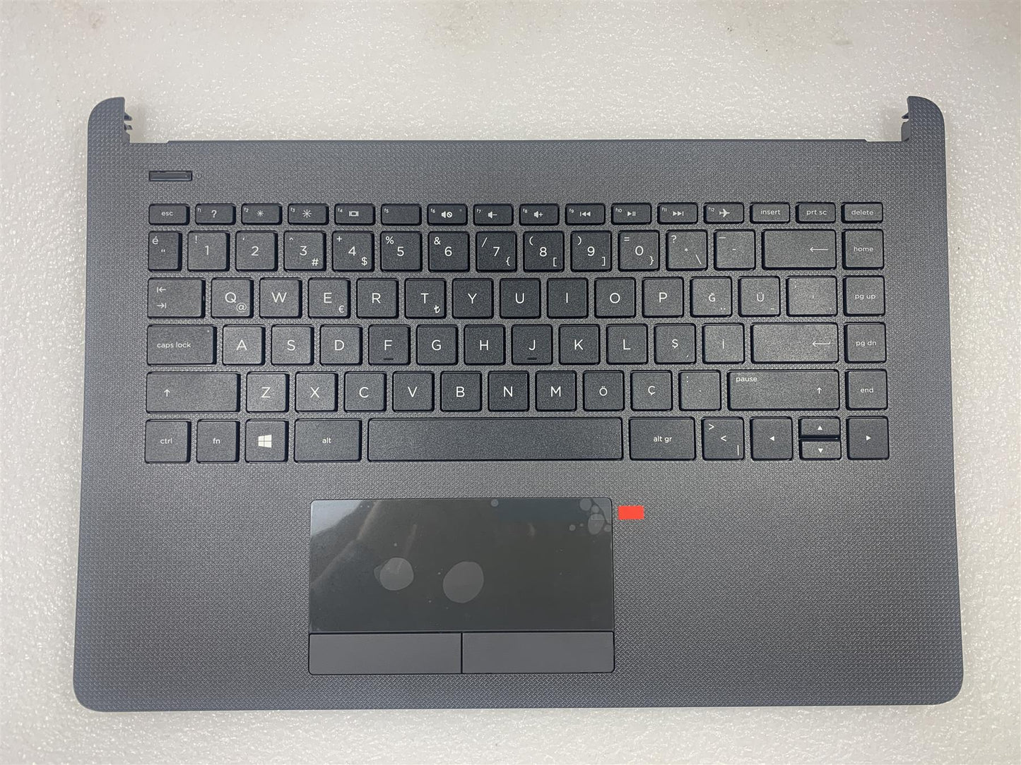 HP 240 245 G6 929159-141 Turkish Turkce Keyboard Turkey Palmrest Touchpad NEW