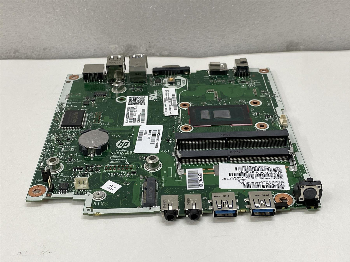 HP 260 G2 Desktop Mini PC 843379-002 Motherboard i3-260 G2 DM System Board Mother Board Main Board Main Board